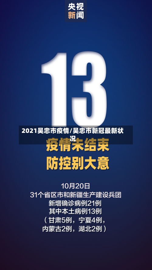 2021吴忠市疫情/吴忠市新冠最新状况-第1张图片