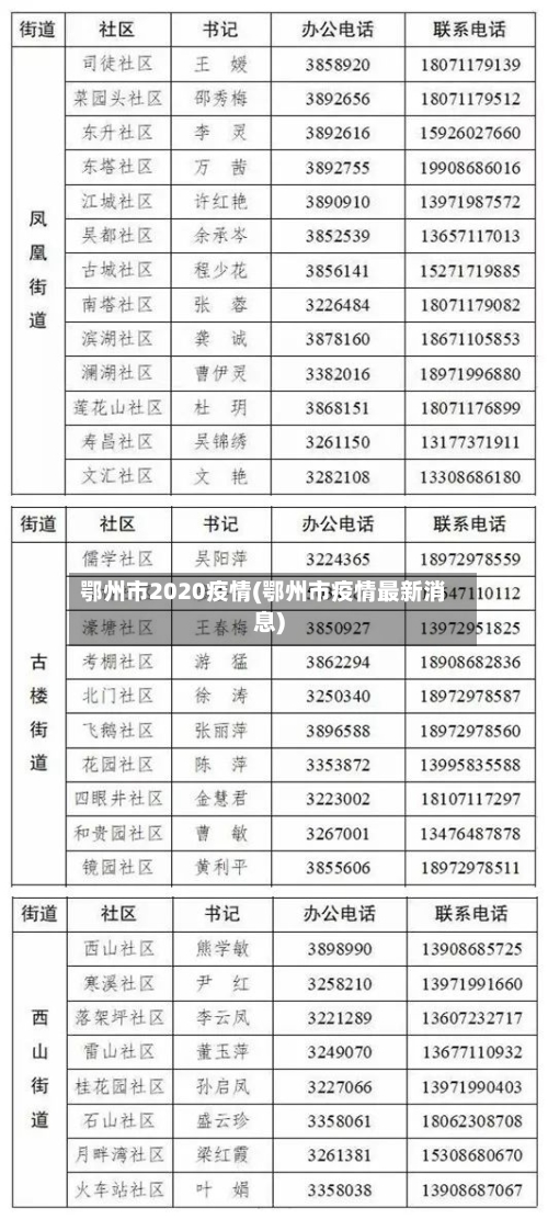 鄂州市2020疫情(鄂州市疫情最新消息)-第2张图片