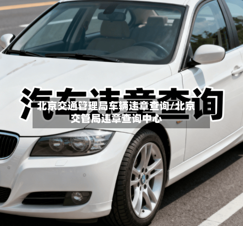北京交通管理局车辆违章查询/北京交管局违章查询中心-第1张图片