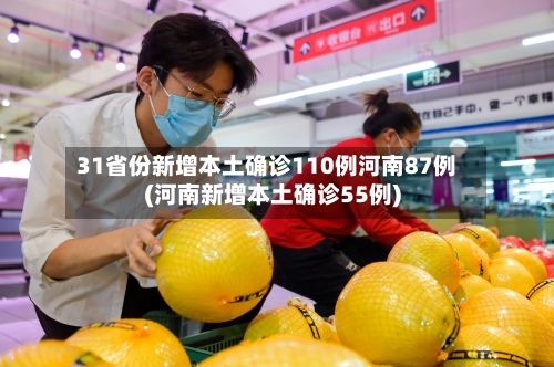 31省份新增本土确诊110例河南87例(河南新增本土确诊55例)-第2张图片