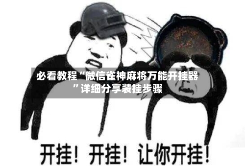 必看教程“微信雀神麻将万能开挂器”详细分享装挂步骤-第2张图片