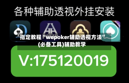 指定教程“wepoker辅助透视方法	”(必备工具)辅助教学-第1张图片