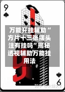 万能开挂辅助“方片十三张摆头注有挂吗”揭秘透视辅助万能挂用法-第2张图片