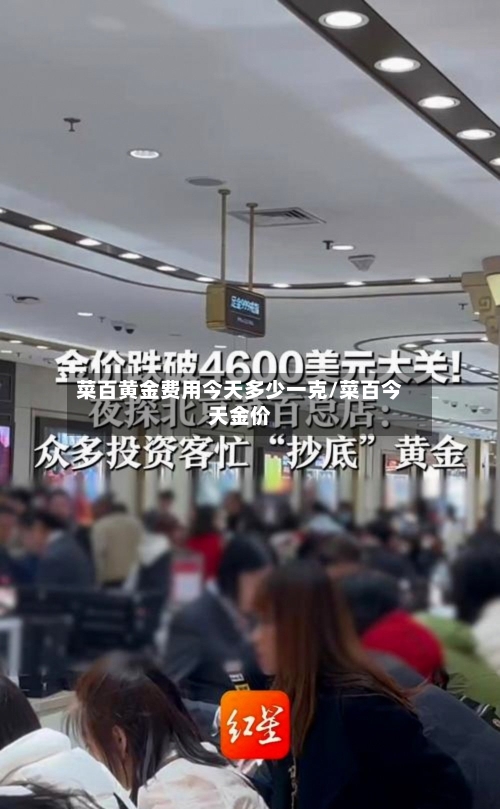 菜百黄金费用今天多少一克/菜百今天金价-第2张图片