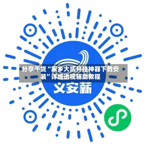 分享干货“家乡大贰开挂神器下载安装	”详细透视辅助教程-第1张图片