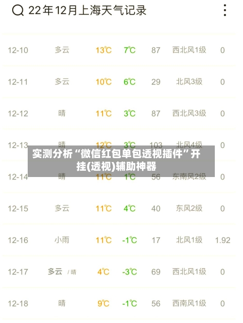 实测分析“微信红包单包透视插件”开挂(透视)辅助神器-第2张图片