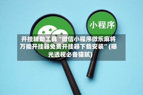 开挂辅助工具“微信小程序微乐麻将万能开挂器免费开挂器下载安装	”(曝光透视必备猫腻)-第1张图片