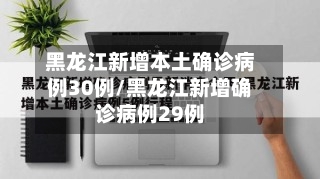黑龙江新增本土确诊病例30例/黑龙江新增确诊病例29例-第2张图片