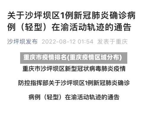 重庆市疫情排名(重庆疫情区域分布)-第3张图片