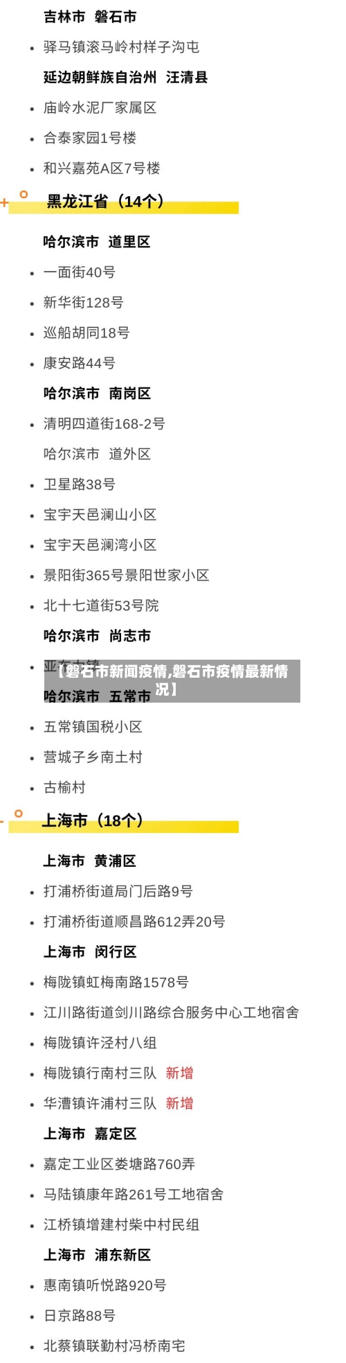 【磐石市新闻疫情,磐石市疫情最新情况】-第1张图片
