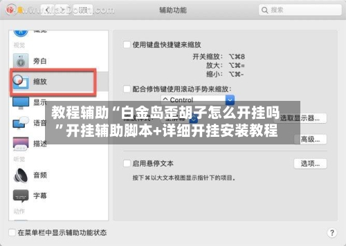 教程辅助“白金岛歪胡子怎么开挂吗	”开挂辅助脚本+详细开挂安装教程-第2张图片