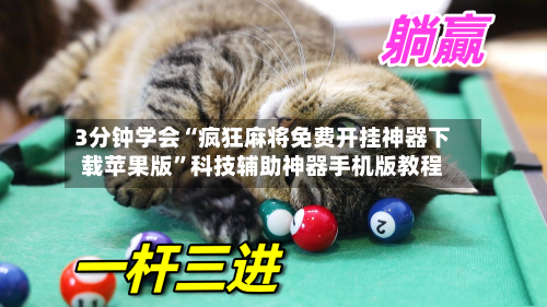 3分钟学会“疯狂麻将免费开挂神器下载苹果版”科技辅助神器手机版教程-第1张图片
