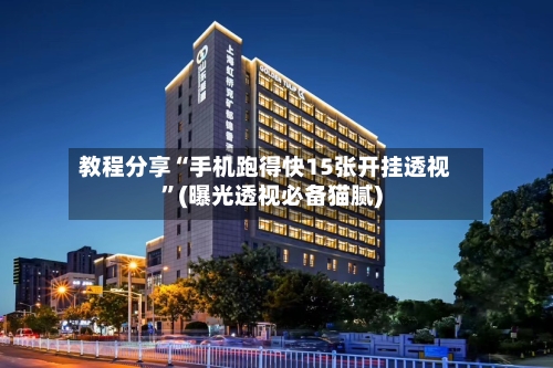 教程分享“手机跑得快15张开挂透视	”(曝光透视必备猫腻)-第2张图片