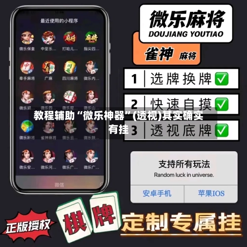 教程辅助“微乐神器”(透视)其实确实有挂-第1张图片