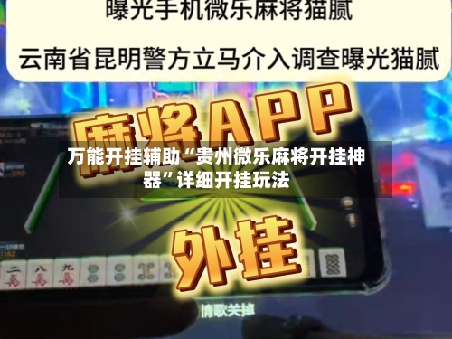 万能开挂辅助“贵州微乐麻将开挂神器”详细开挂玩法-第2张图片