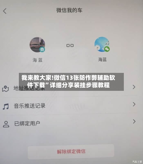 我来教大家!微信13张防作弊辅助软件下载	”详细分享装挂步骤教程-第2张图片
