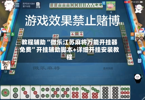 教程辅助“微乐江苏麻将万能开挂器免费”开挂辅助脚本+详细开挂安装教程-第2张图片