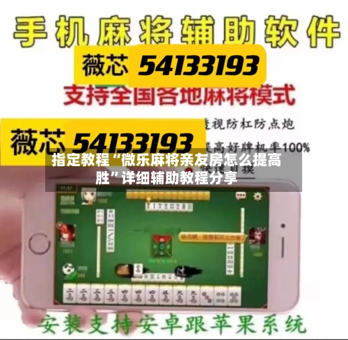 指定教程“微乐麻将亲友房怎么提高胜”详细辅助教程分享-第3张图片