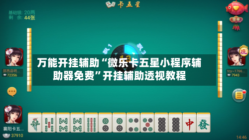 万能开挂辅助“微乐卡五星小程序辅助器免费”开挂辅助透视教程-第3张图片