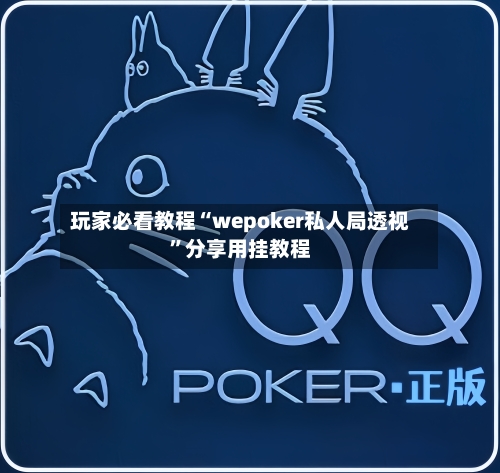 玩家必看教程“wepoker私人局透视”分享用挂教程-第2张图片