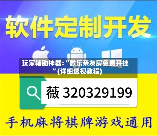 玩家辅助神器:“微乐亲友房免费开挂”(详细透视教程)-第3张图片