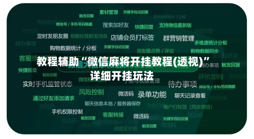 教程辅助“微信麻将开挂教程(透视)	”详细开挂玩法-第2张图片