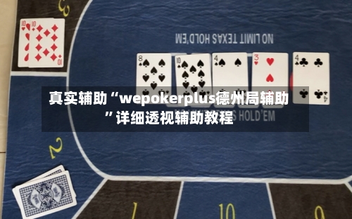 真实辅助“wepokerplus德州局辅助”详细透视辅助教程-第2张图片
