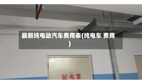 最新纯电动汽车费用表(纯电车 费用)-第1张图片