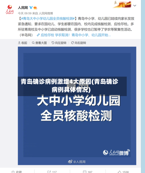 青岛确诊病例激增4大原因(青岛确诊病例具体情况)-第1张图片