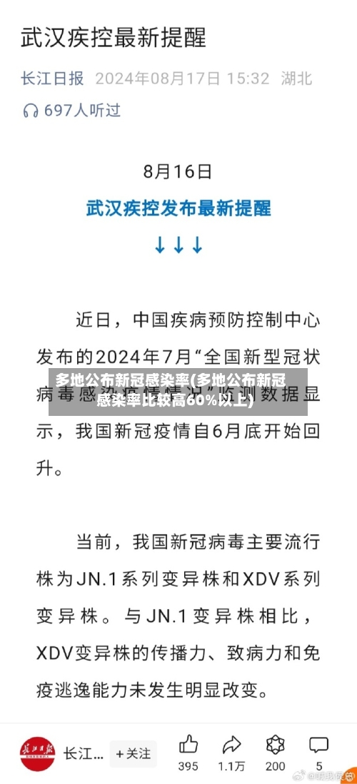 多地公布新冠感染率(多地公布新冠感染率比较高60%以上)-第2张图片