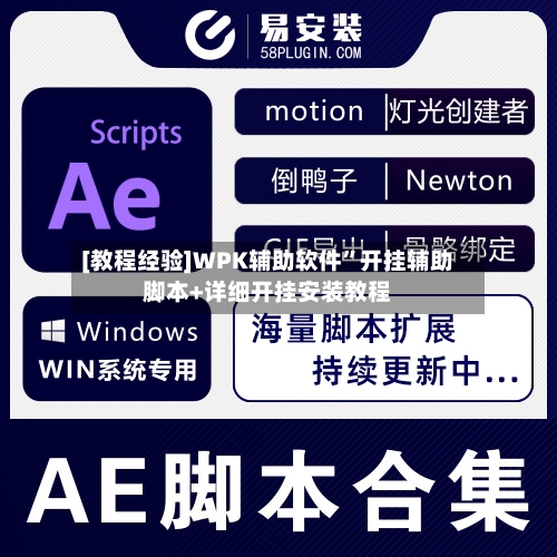 [教程经验]WPK辅助软件	”开挂辅助脚本+详细开挂安装教程-第3张图片