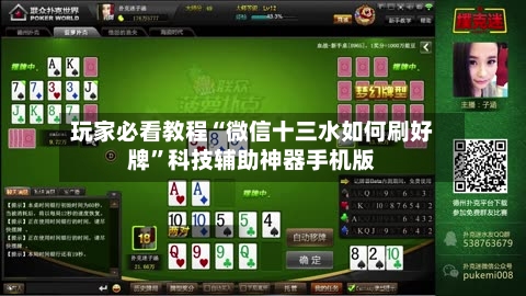 玩家必看教程“微信十三水如何刷好牌	”科技辅助神器手机版-第2张图片