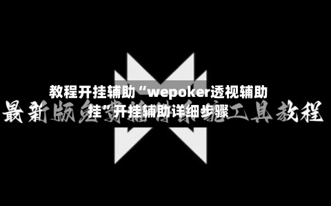 教程开挂辅助“wepoker透视辅助挂”开挂辅助详细步骤-第1张图片