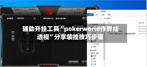 辅助开挂工具“pokerworld作弊挂透视”分享装挂技巧步骤-第1张图片
