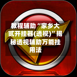 教程辅助“家乡大贰开挂器(透视)”揭秘透视辅助万能挂用法-第3张图片