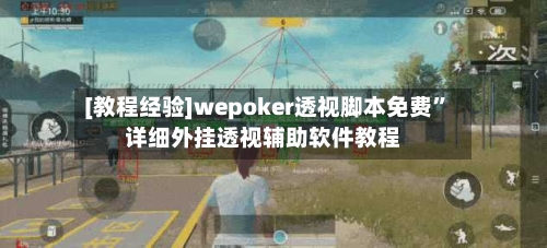[教程经验]wepoker透视脚本免费”详细外挂透视辅助软件教程-第1张图片
