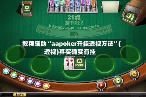 教程辅助“aapoker开挂透视方法”(透视)其实确实有挂-第3张图片