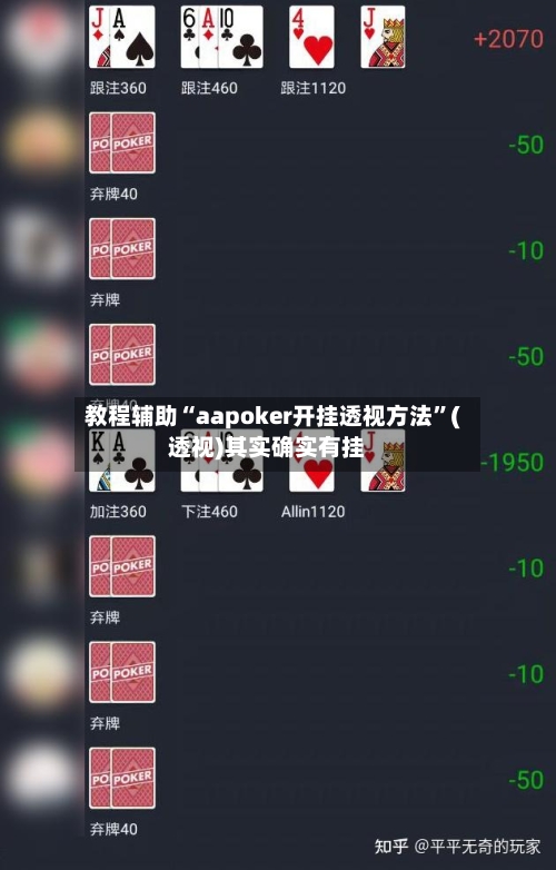 教程辅助“aapoker开挂透视方法	”(透视)其实确实有挂-第2张图片