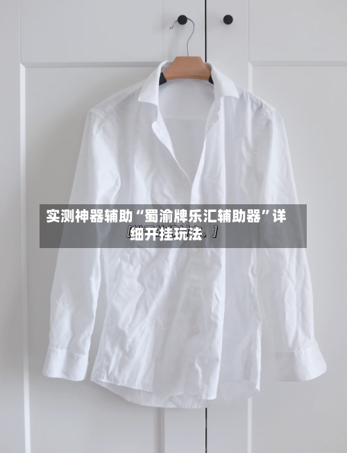 实测神器辅助“蜀渝牌乐汇辅助器	”详细开挂玩法-第1张图片