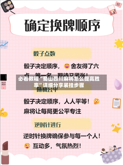 必看教程“蜀山四川麻将怎么提高胜率”详细分享装挂步骤-第2张图片