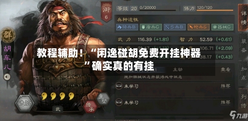 教程辅助！“闲逸碰胡免费开挂神器”确实真的有挂-第2张图片