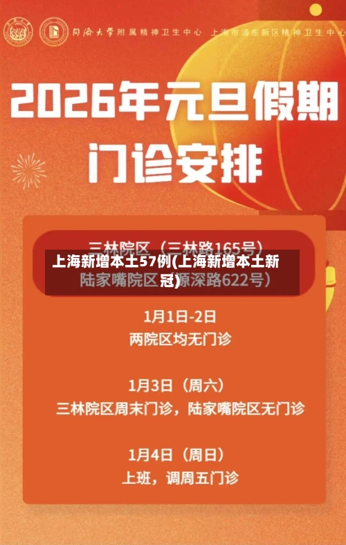 上海新增本土57例(上海新增本土新冠)-第1张图片
