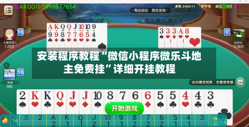 安装程序教程“微信小程序微乐斗地主免费挂”详细开挂教程-第1张图片