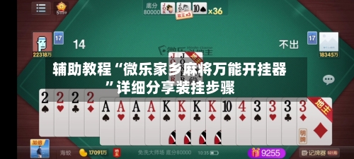 辅助教程“微乐家乡麻将万能开挂器”详细分享装挂步骤-第2张图片