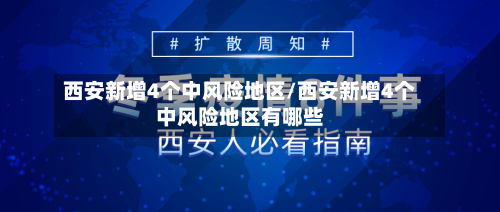 西安新增4个中风险地区/西安新增4个中风险地区有哪些-第2张图片