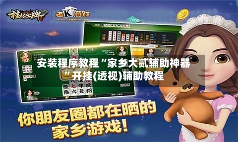 安装程序教程“家乡大贰辅助神器”开挂(透视)辅助教程-第3张图片