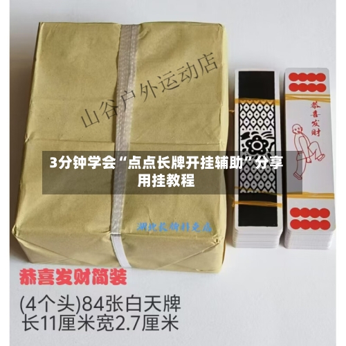 3分钟学会“点点长牌开挂辅助”分享用挂教程-第2张图片