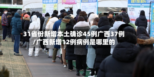31省份新增本土确诊45例广西37例/广西新增12例病例是哪里的-第1张图片