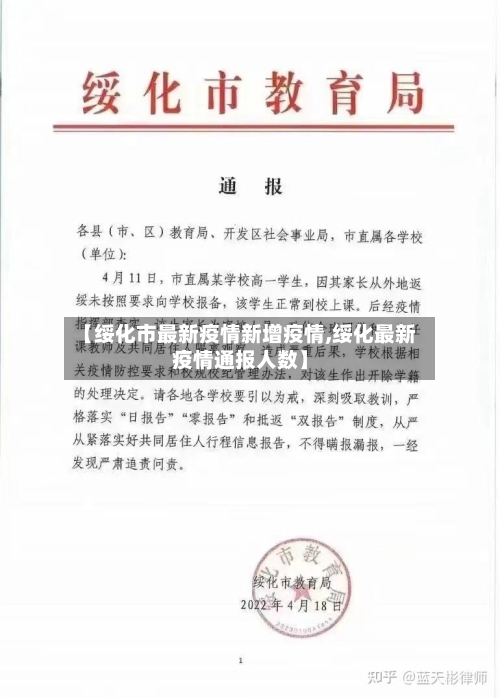 【绥化市最新疫情新增疫情,绥化最新疫情通报人数】-第1张图片