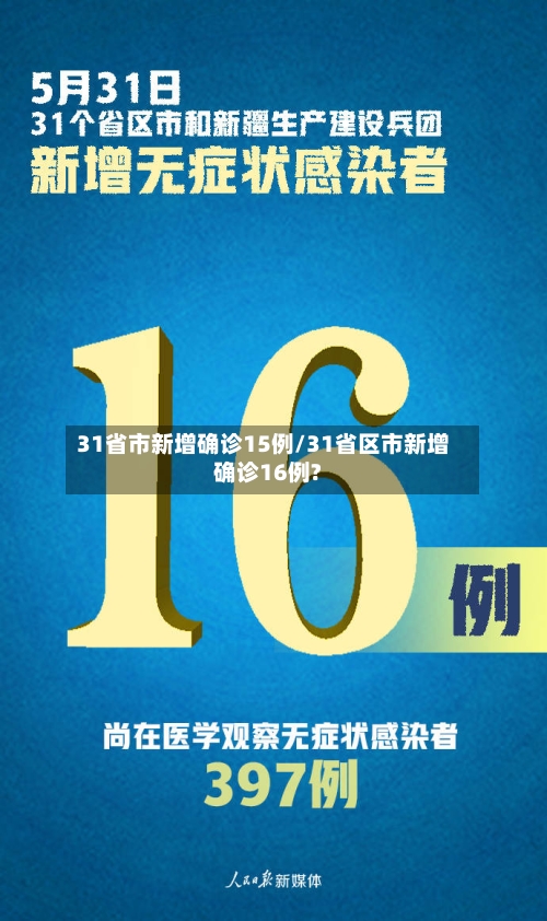 31省市新增确诊15例/31省区市新增确诊16例?-第3张图片